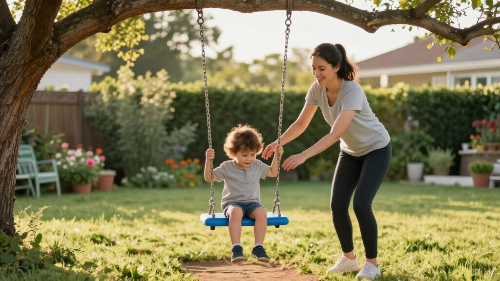 pod swing for kids