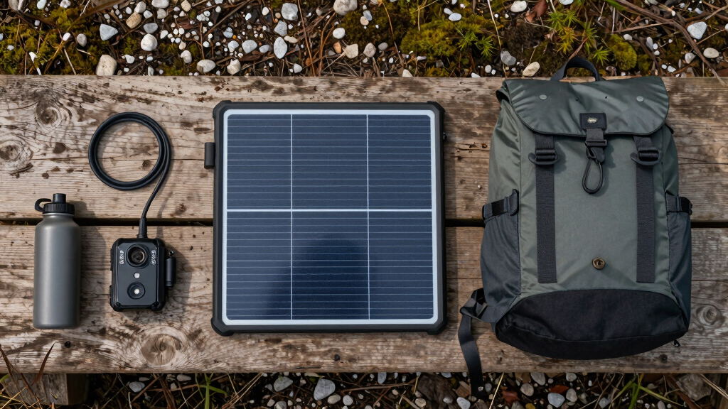 portable solar panels for trail cams