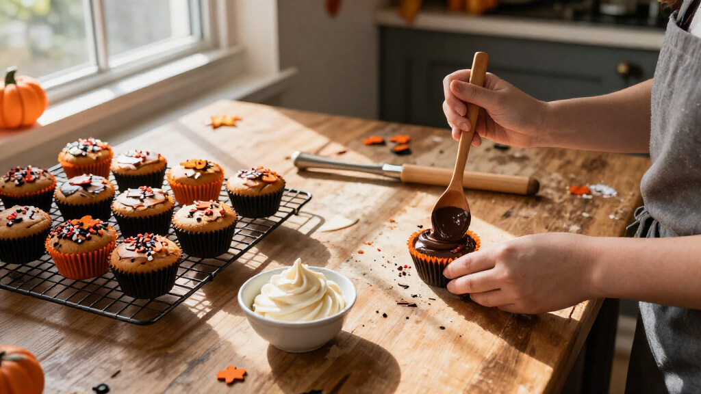 Halloween cupcake liners