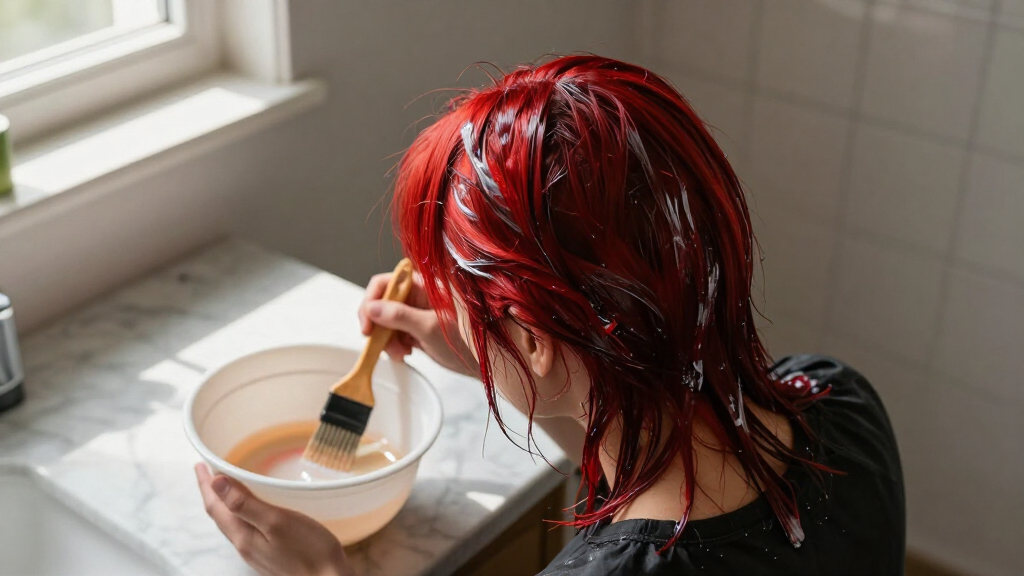 drugstore hair dye