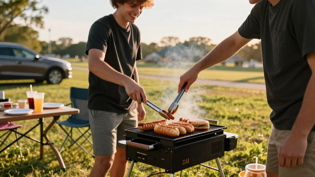 portable tailgating grills