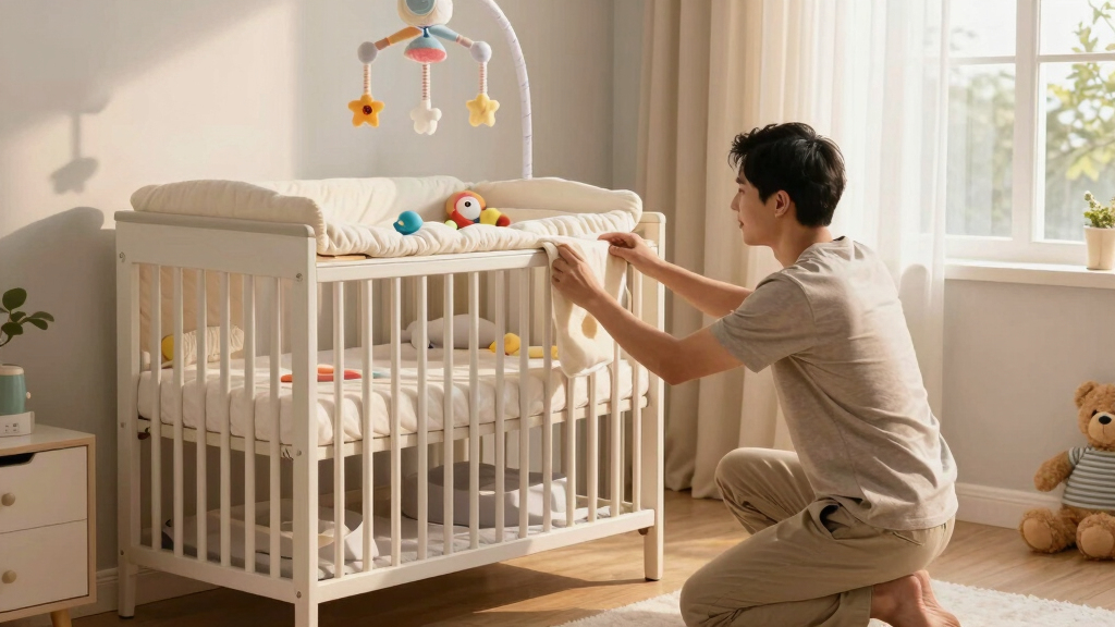 best nursery crib changing table combos