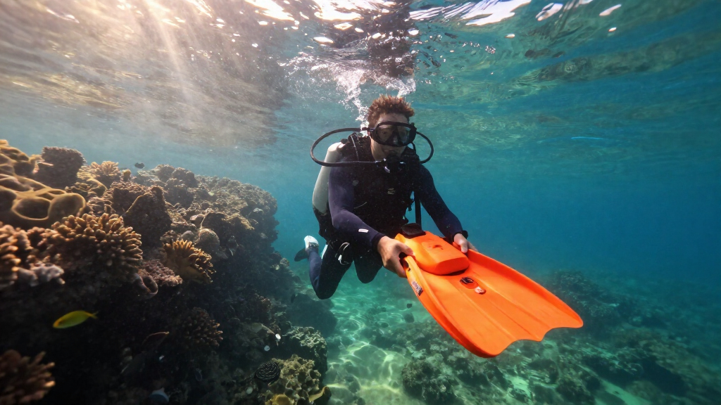 portable underwater sea scooter