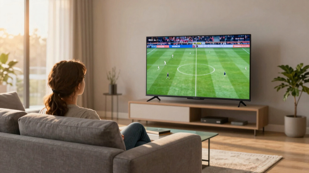 4K smart TVs for sports streaming