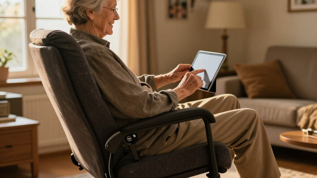 lift chair with usb ports for seniors