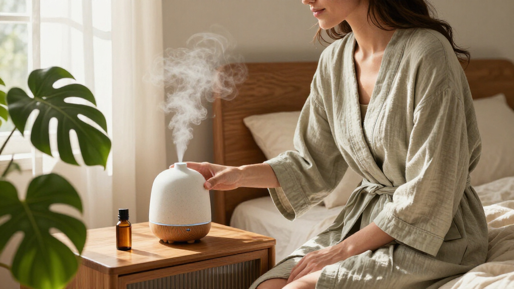 essential oils with diffuser