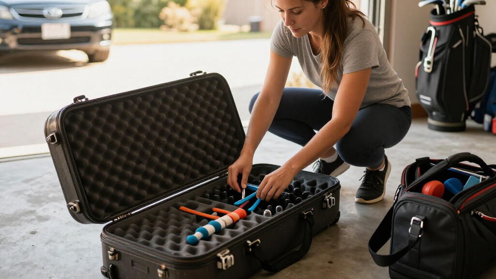 hard shell golf travel cases with foam inserts