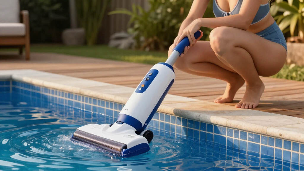 battery operated pool vacuum cleaner