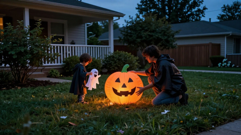Halloween outdoor inflatable decorations