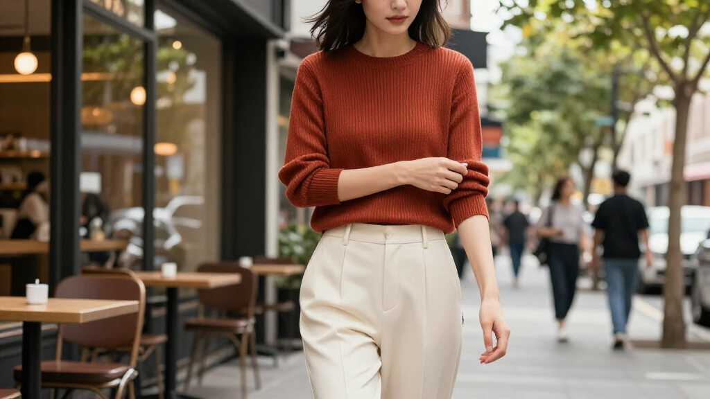 best matching fashion tops and trousers