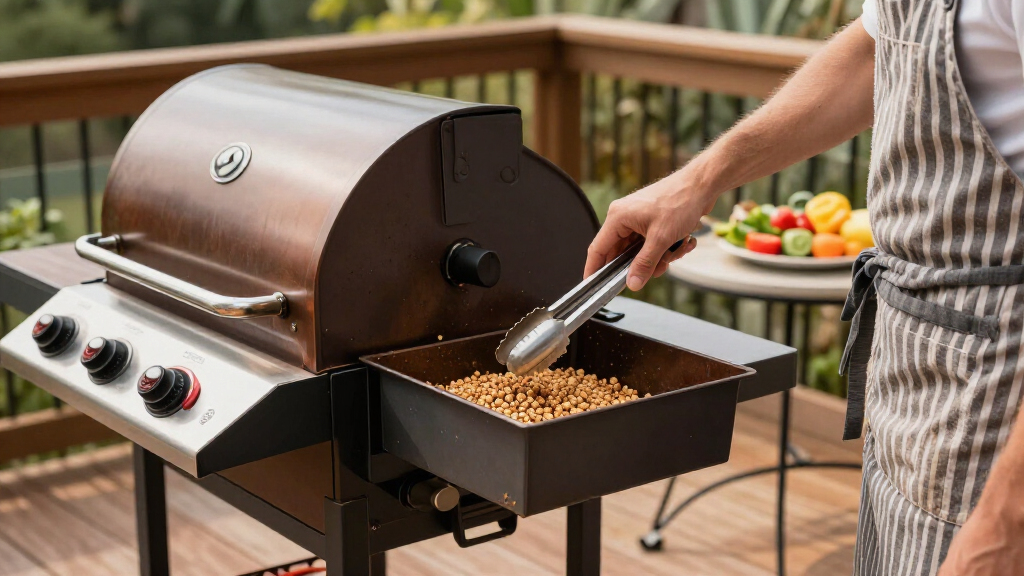 electric smoker pellet grill combo