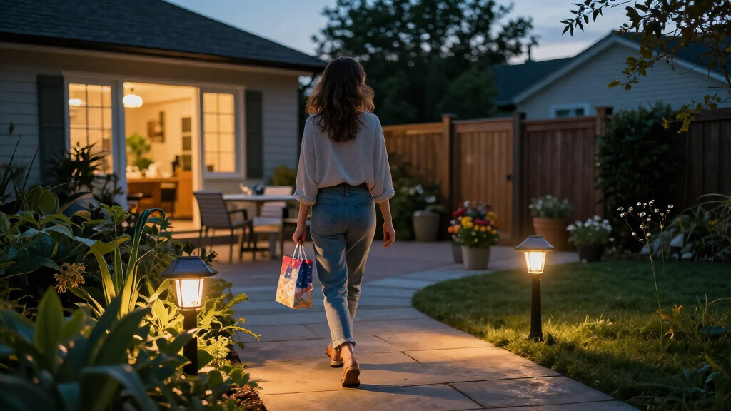 best solar-powered pathway lights for safety