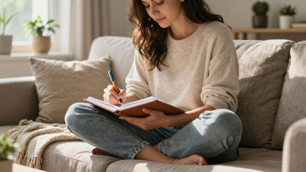 self-care journal for mental health