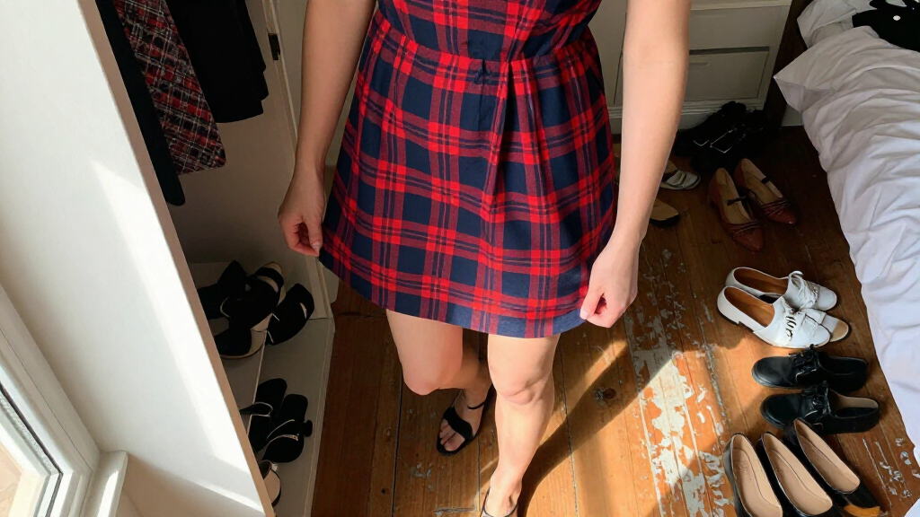 best plaid minidresses