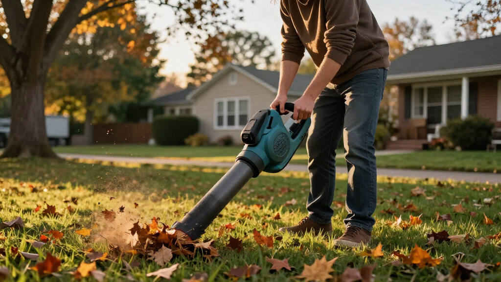 leaf blowers battery powered