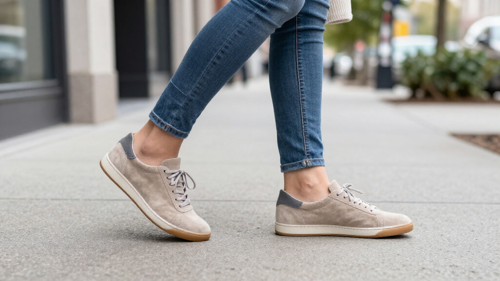 best slim suede sneakers