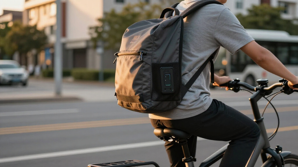 electric bike backpacks for students
