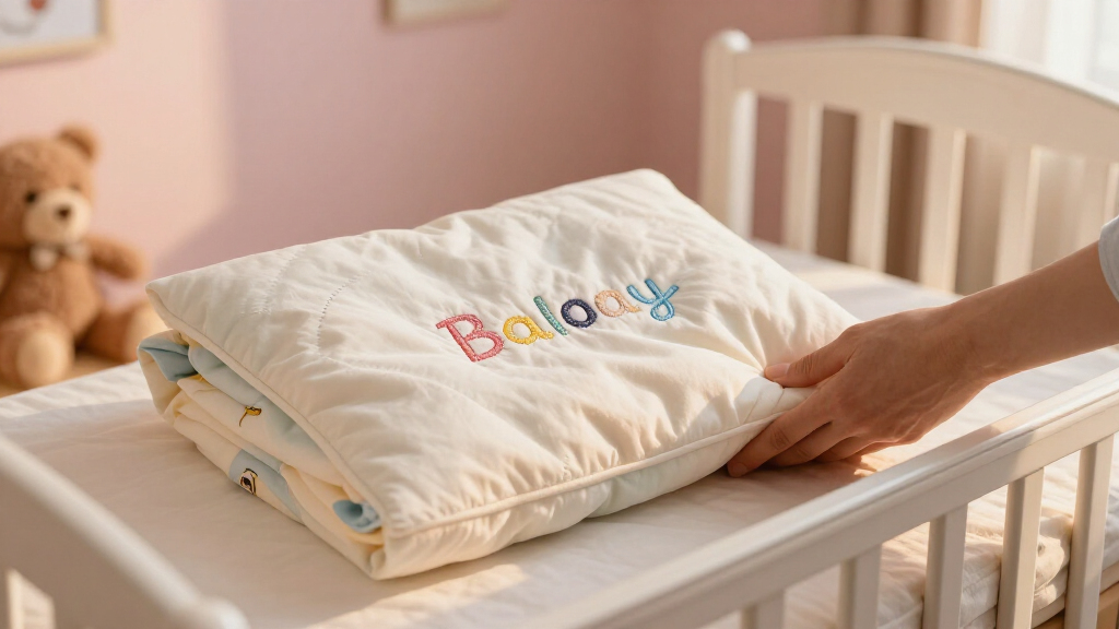 personalized crib pillowcase with name
