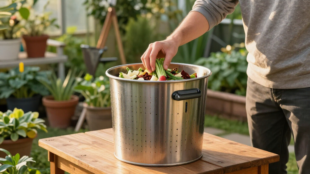 best kitchen compost bin with odor control