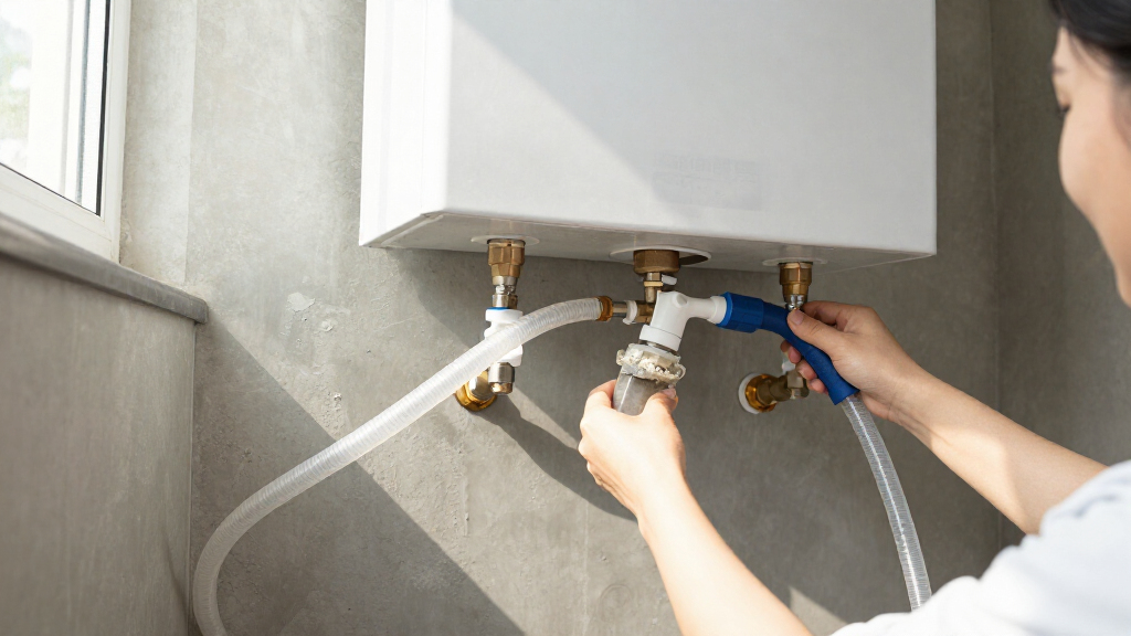 anti scale system for water heater