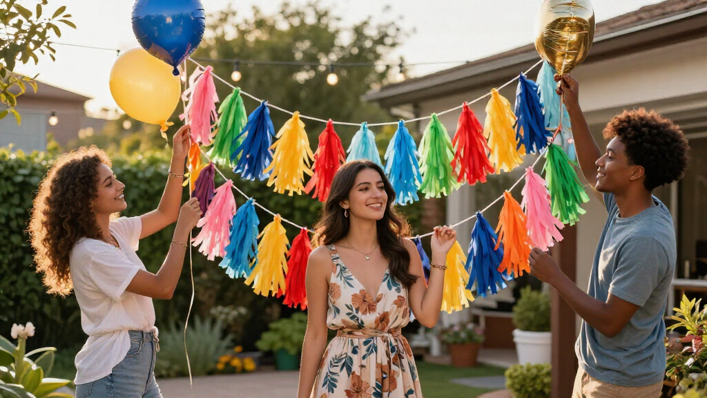 graduation party backdrop kits
