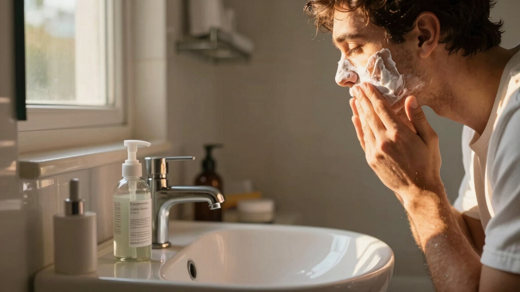 skincare products for men's grooming