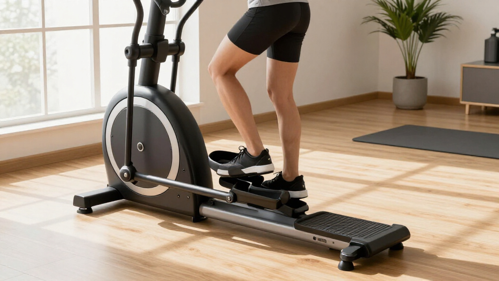 compact elliptical machine for home