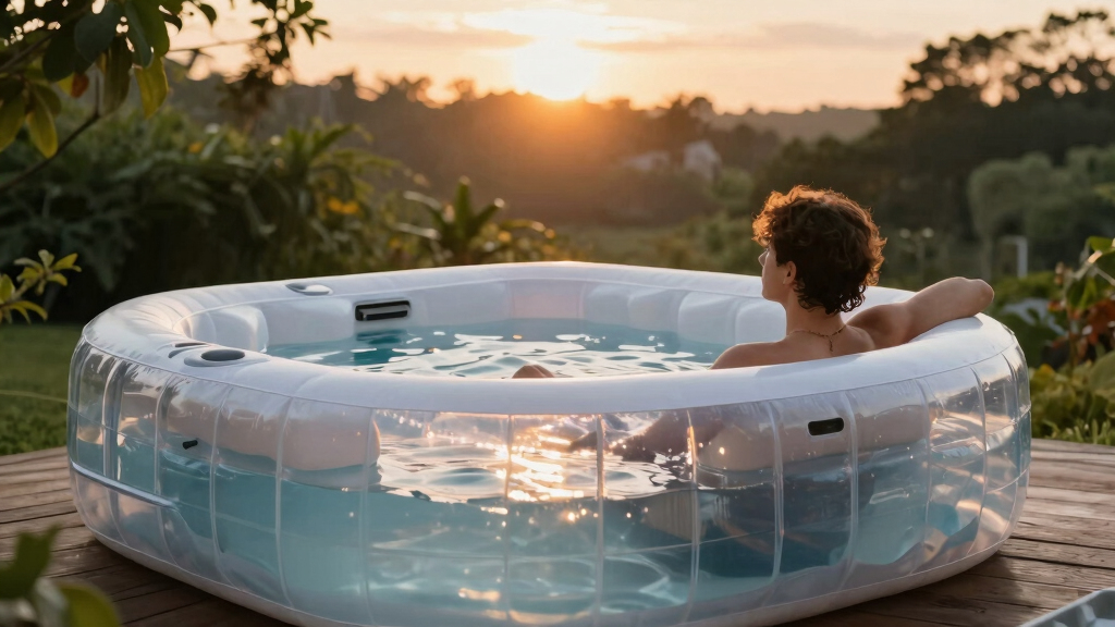 best luxury inflatable hot tub