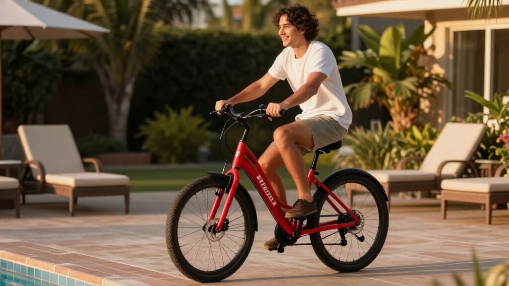 rated electric beach cruiser bikes