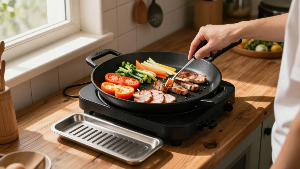 electric griddle for meal prep