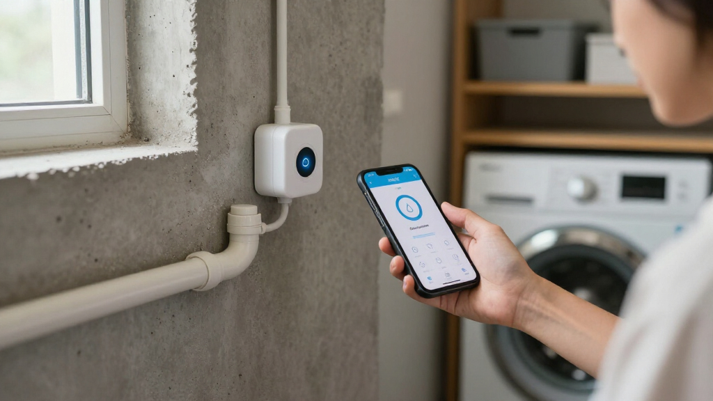 smart leak sensor for basement