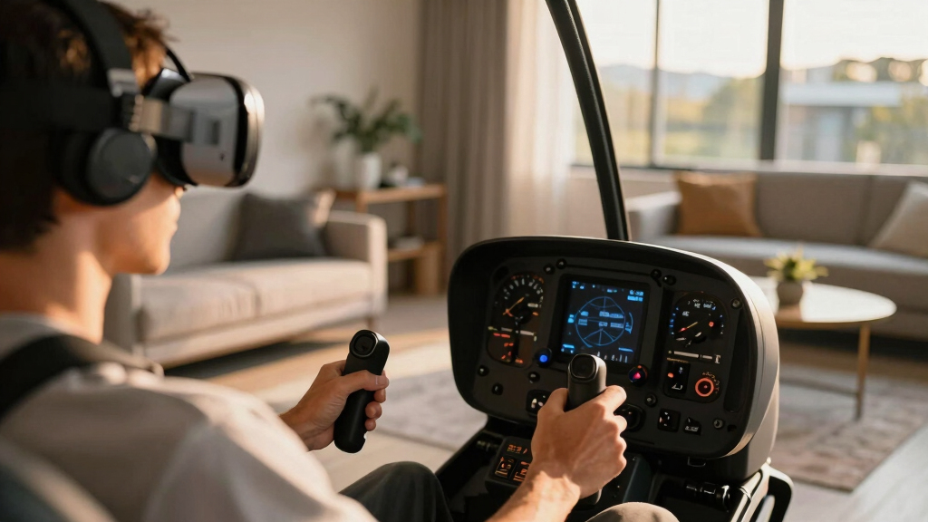 best collective controls for VR helicopter sim