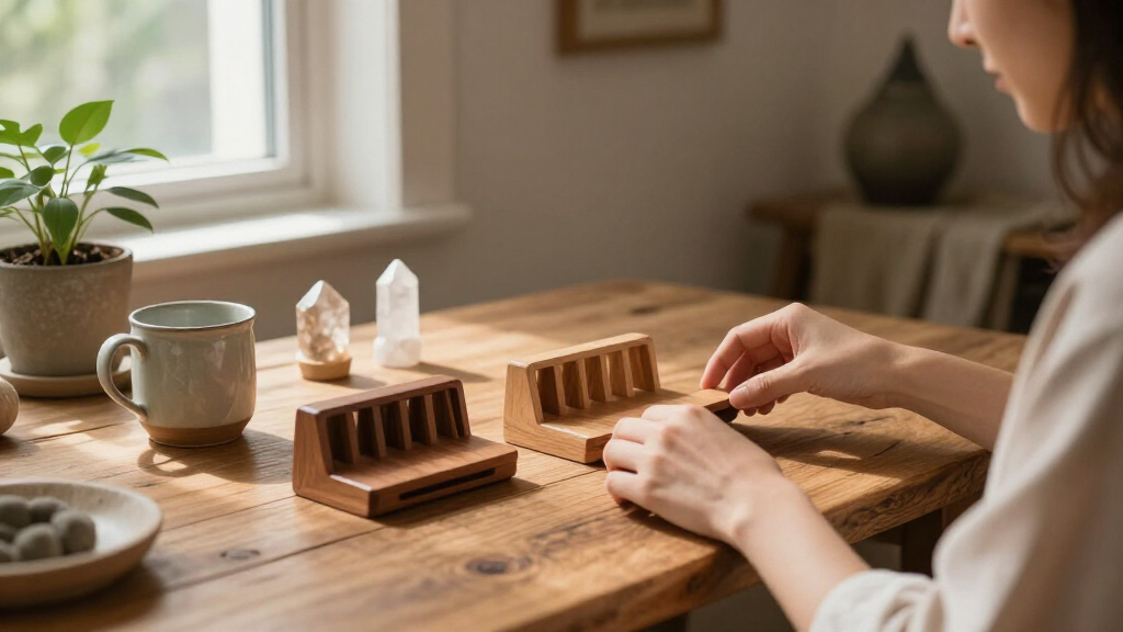 desk organizers wooden