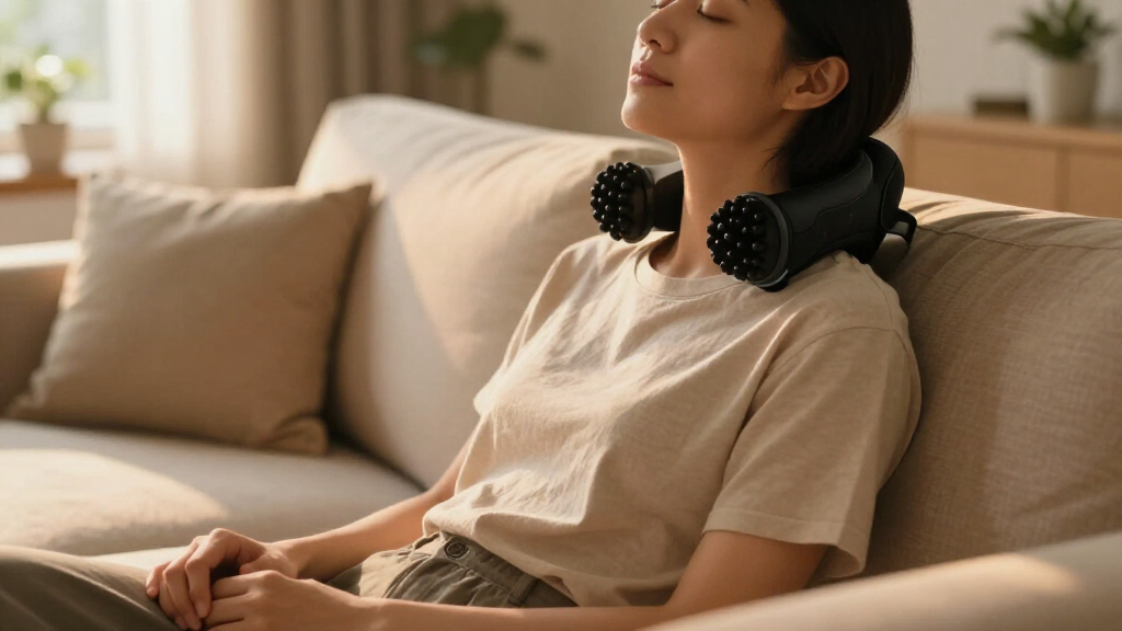 neck and shoulder massager shiatsu