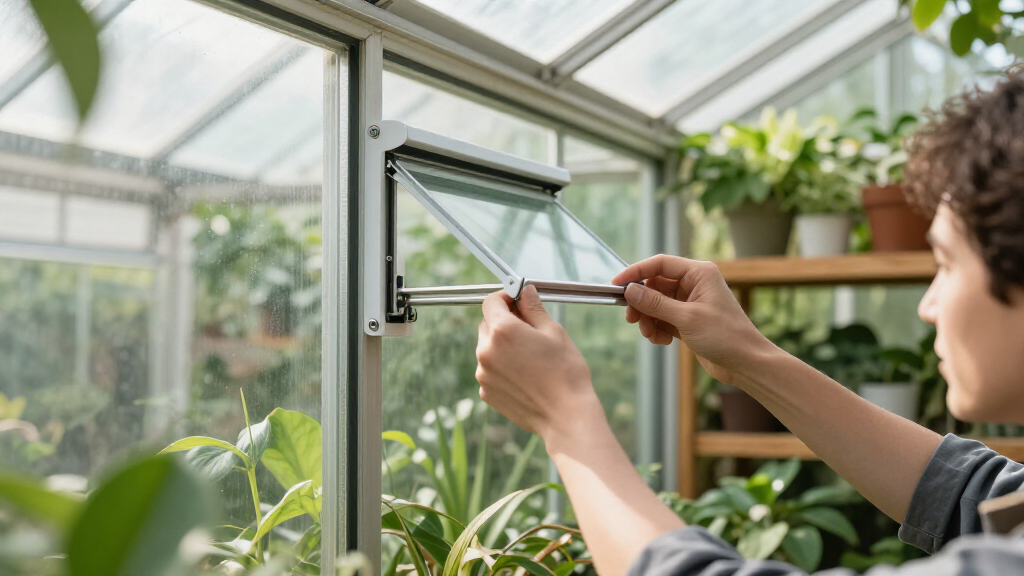 automatic greenhouse vent openers