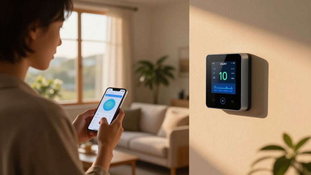 multiroom air quality monitoring system