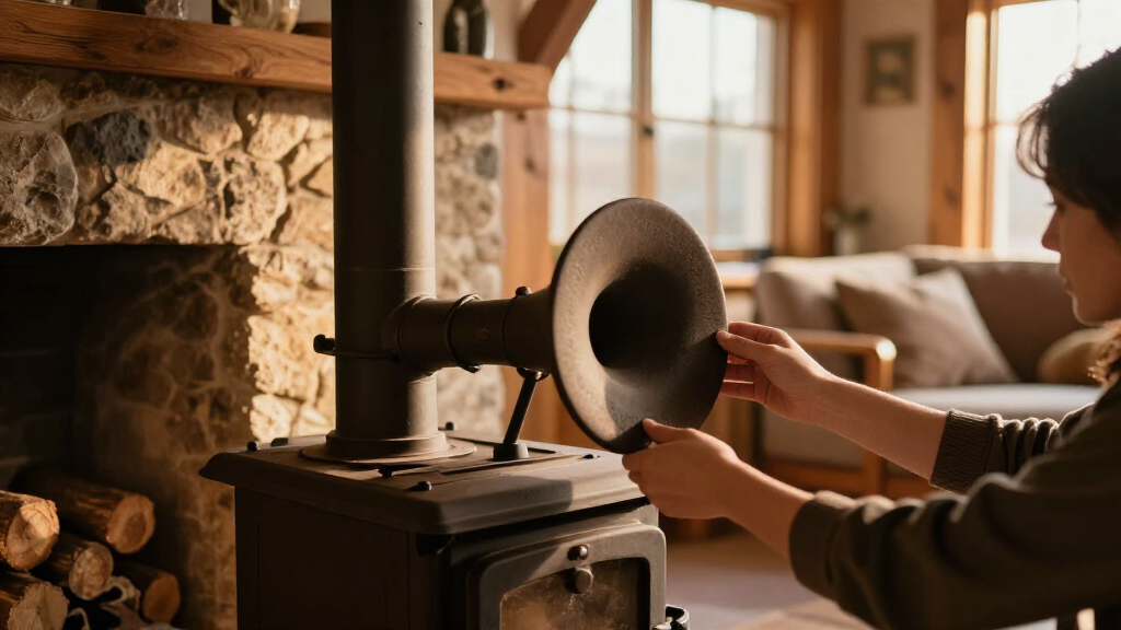 wood stove blower