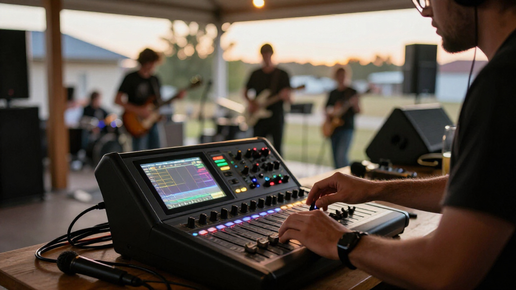 digital audio mixers
