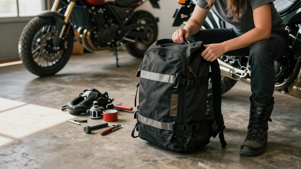 motorcycle gear backpacks