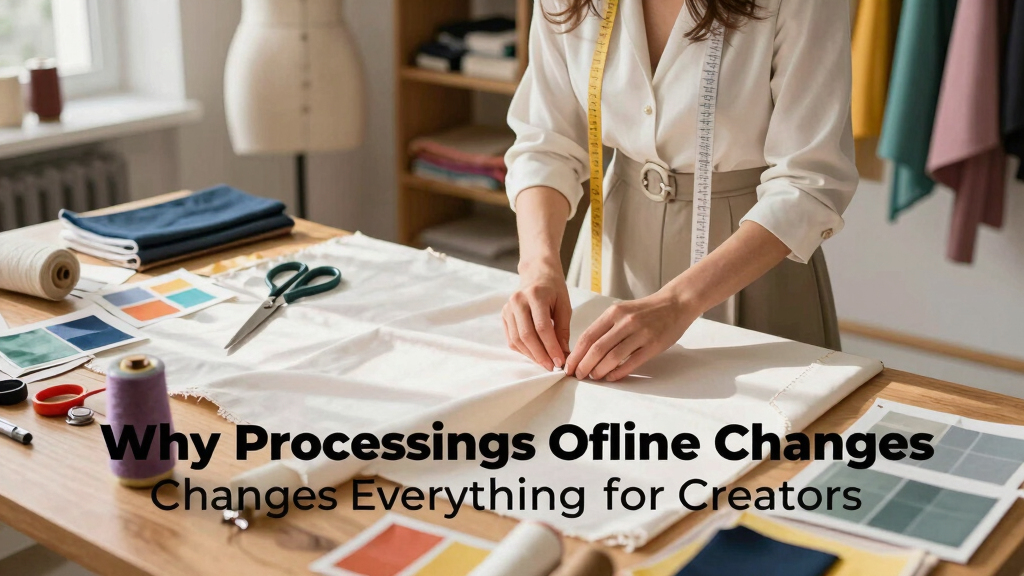 Why Processing Offline Changes Everything for Creators