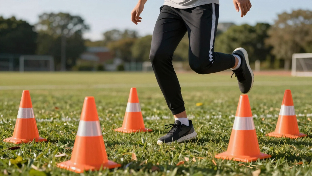 agility training cones