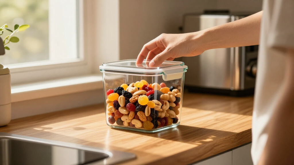 healthy snack storage containers
