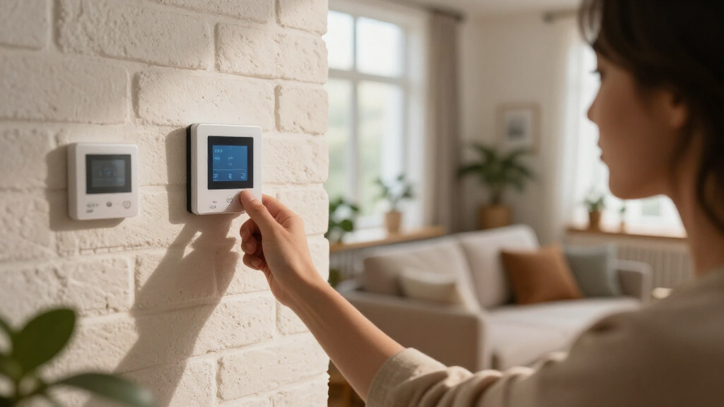 smart thermostat with room sensors