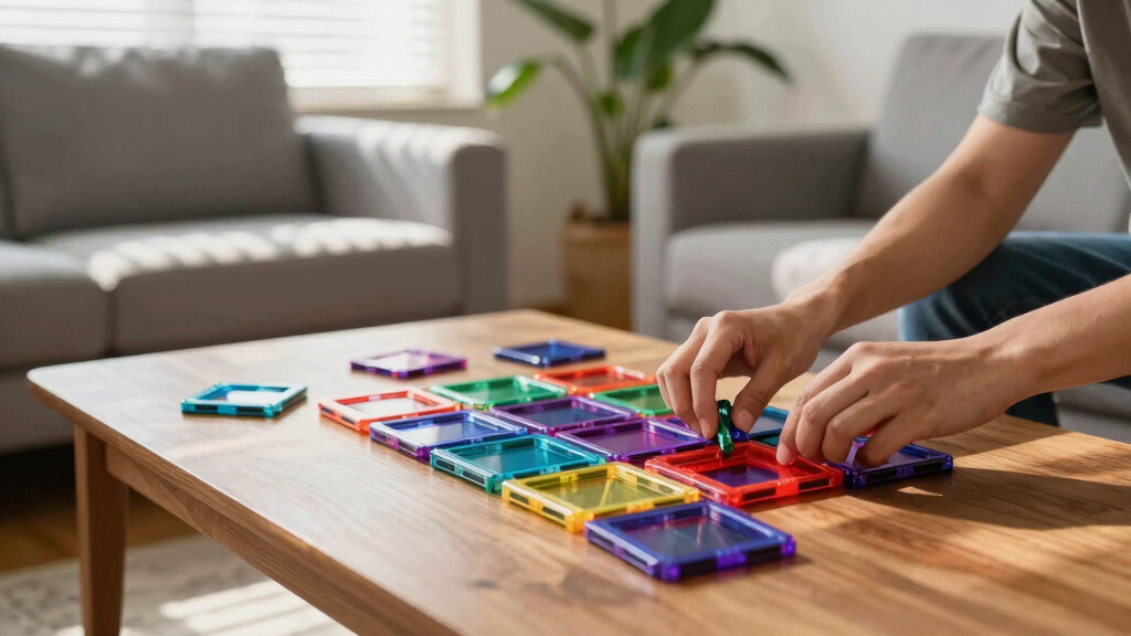 best large magnetic tile set