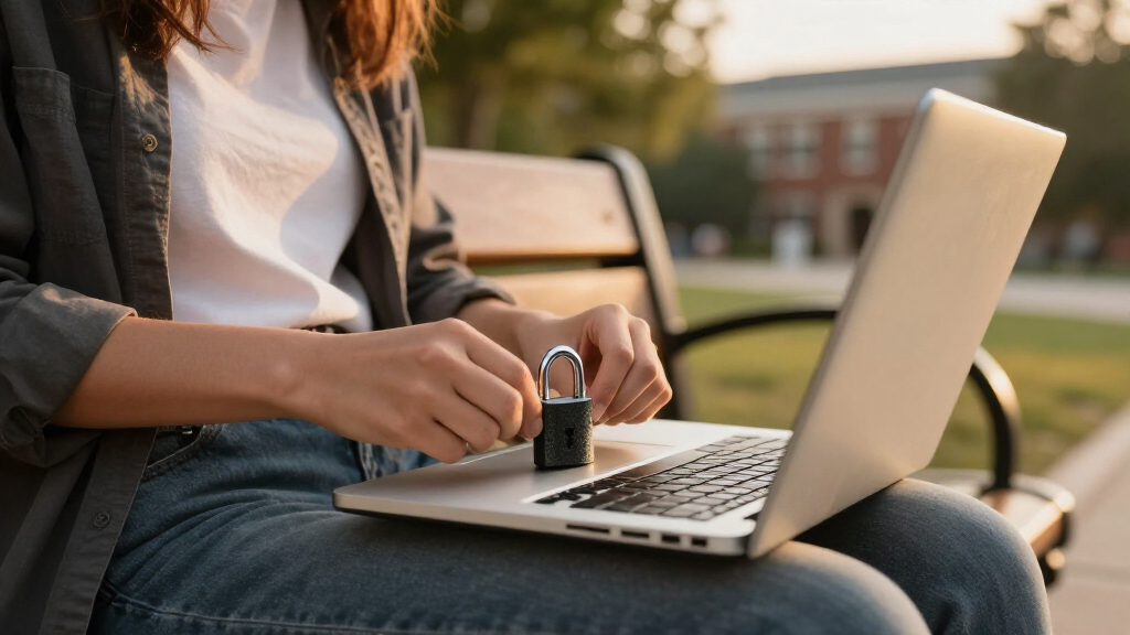 student laptop security locks