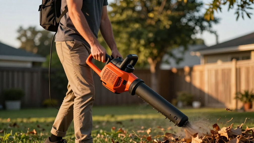 leaf blower cordless backpack