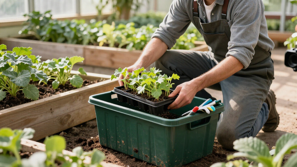 best plastic storage totes for gardening