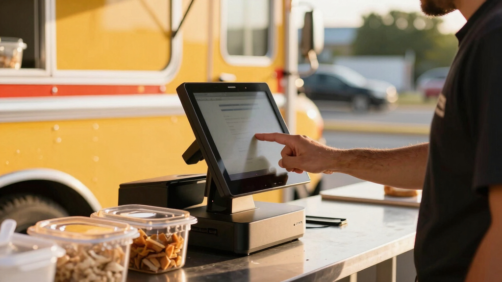 best touchscreen cash register terminals for food trucks