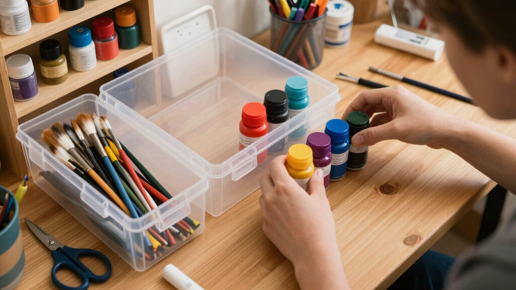 art and craft storage organizers