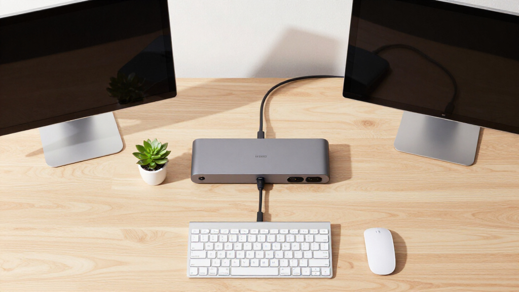 best docking station for macbook air dual monitors